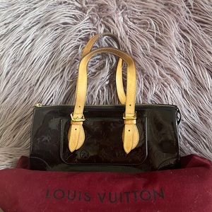 Rosewood Avenue Monogram Vernis  Shoulder Bag